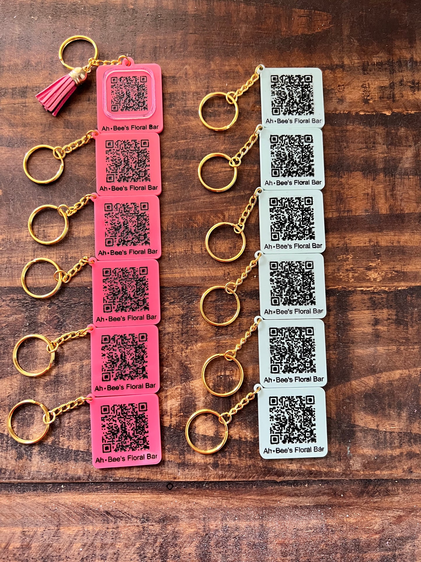 QR Code Keychains