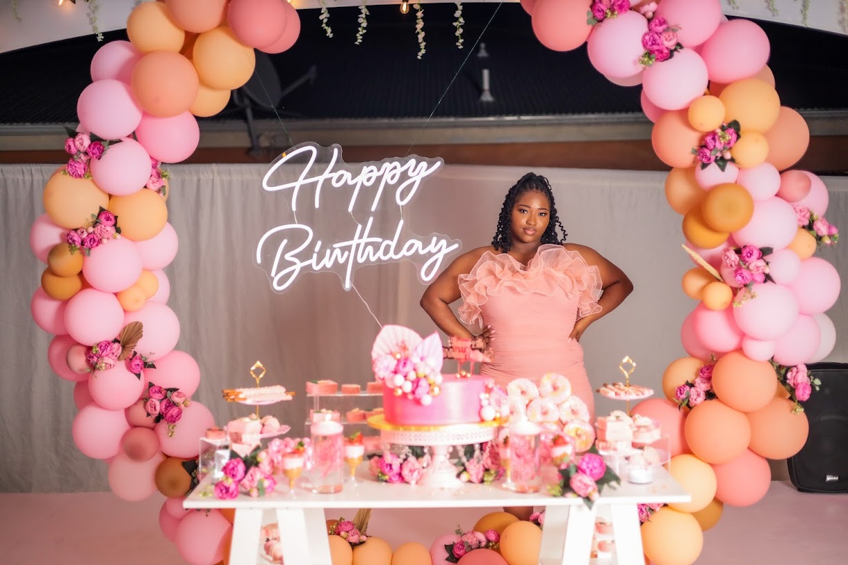 Happy Birthday Neon Sign