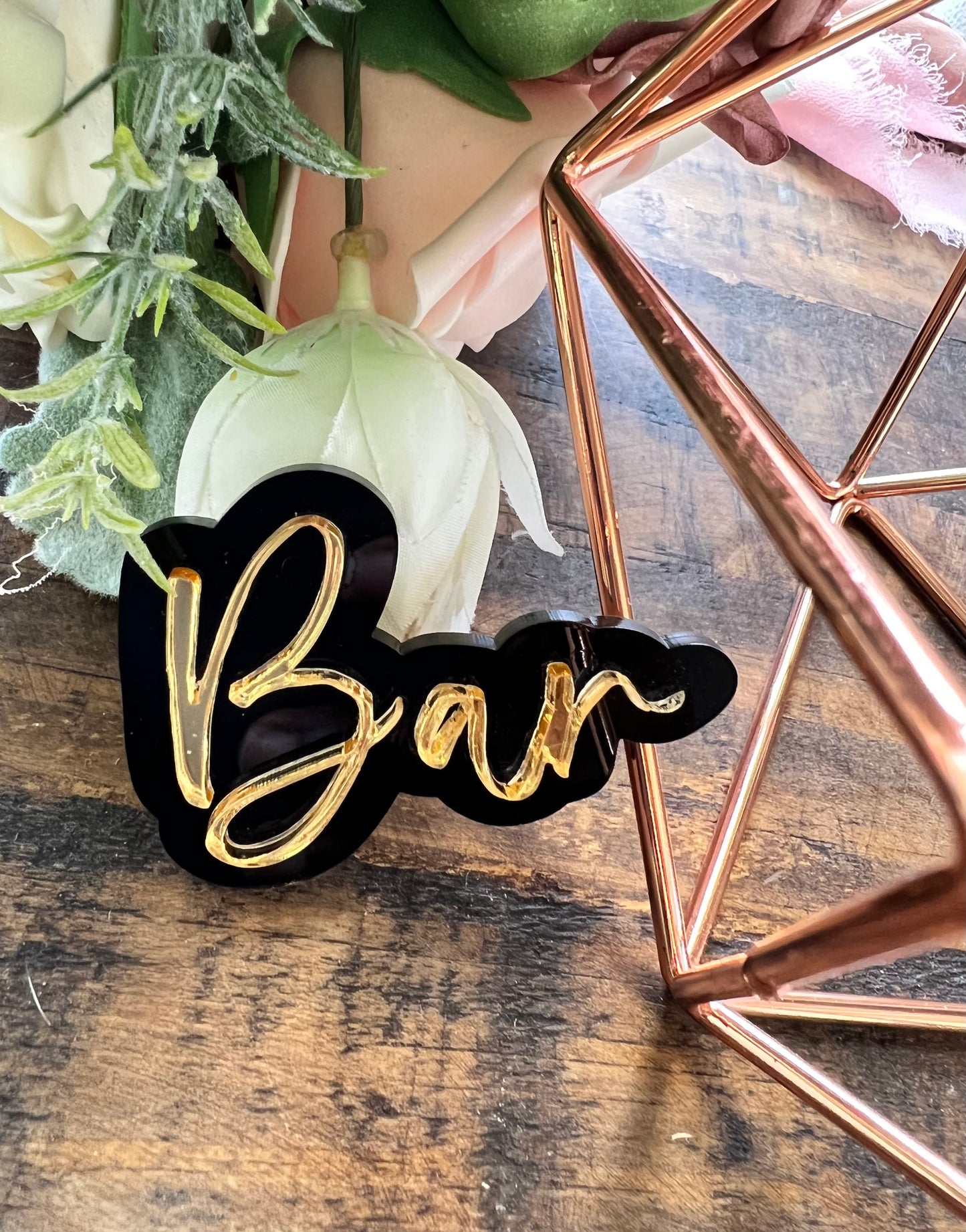 Luxe Bar Sign