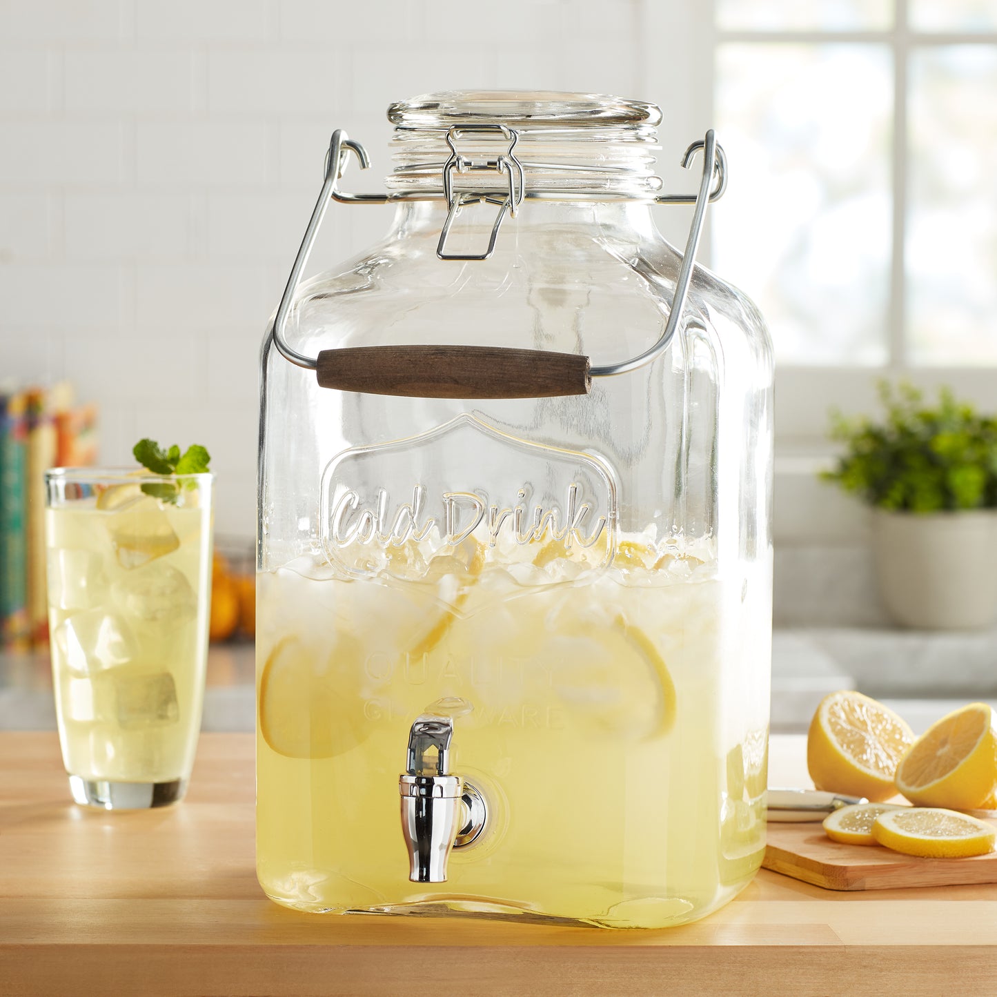 Farmhouse Beverage Dispenser