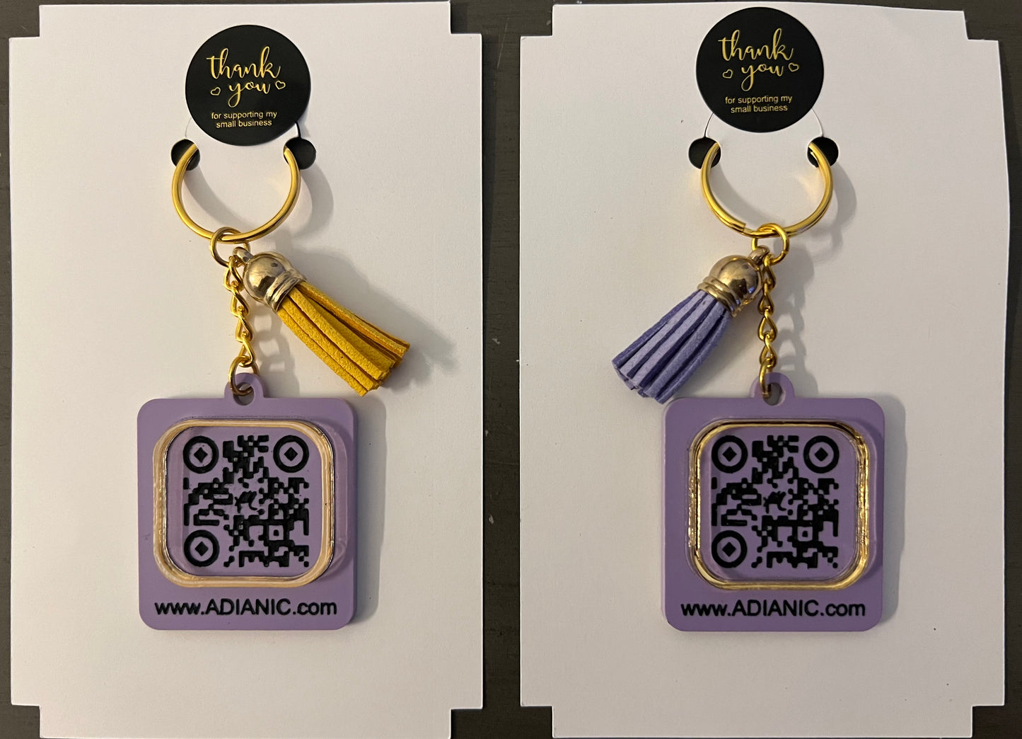 QR Code Keychains