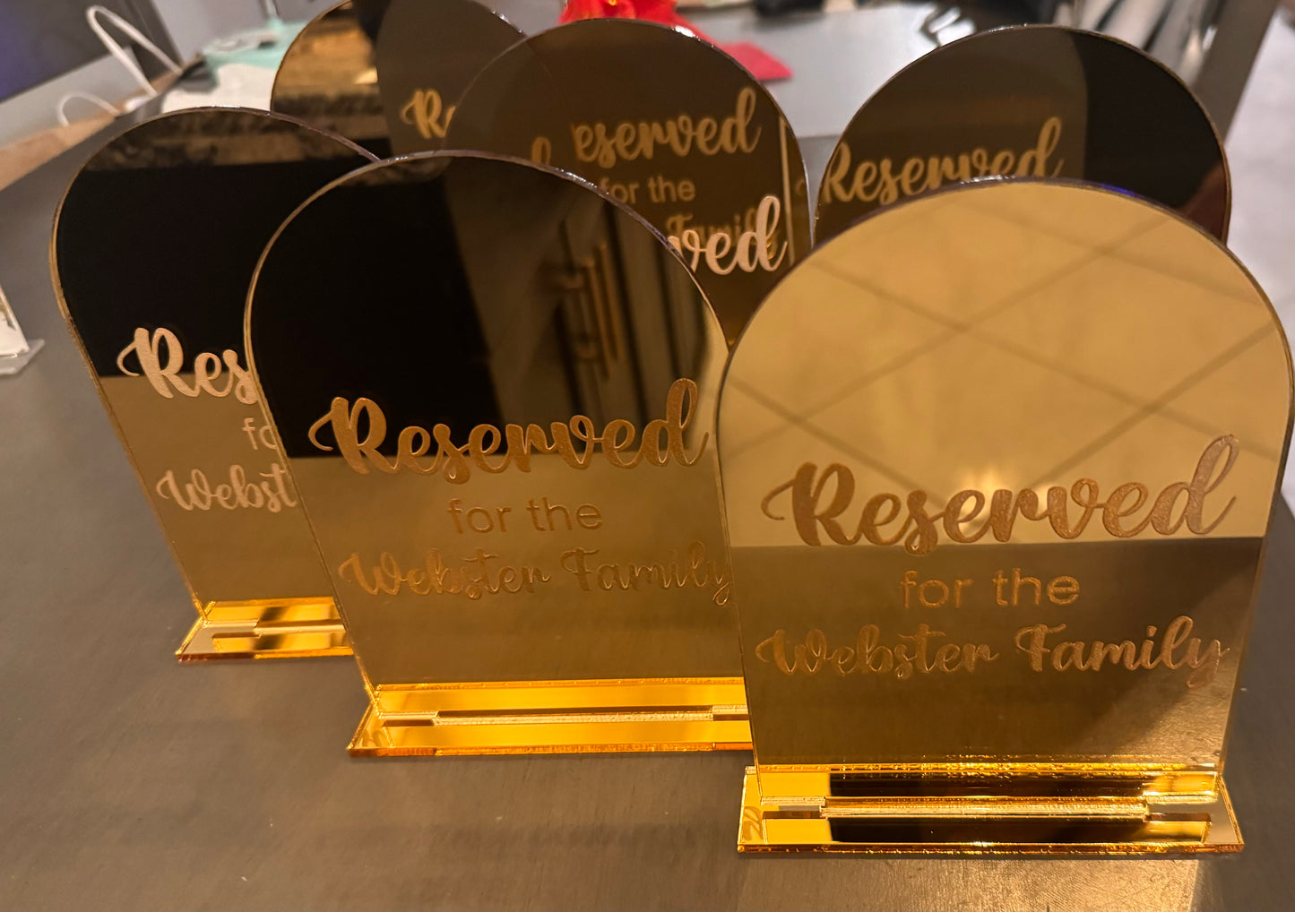 Custom Arch Signs Custom Arch Signs – Ideal Moments LLC