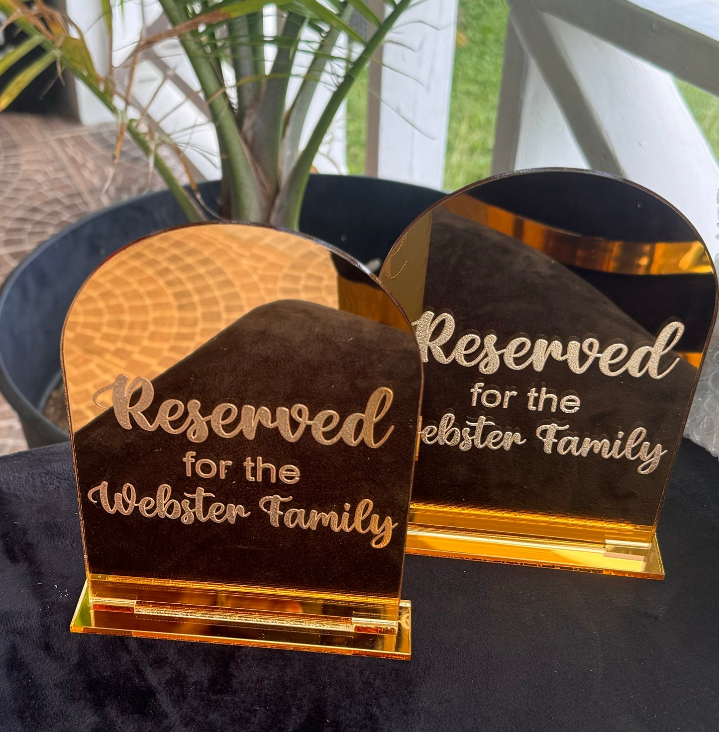 Custom Arch Signs Custom Arch Signs – Ideal Moments LLC