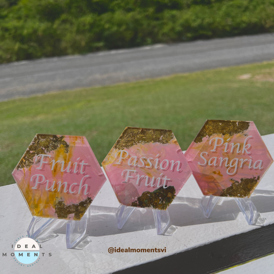 Custom Acrylic Place Cards