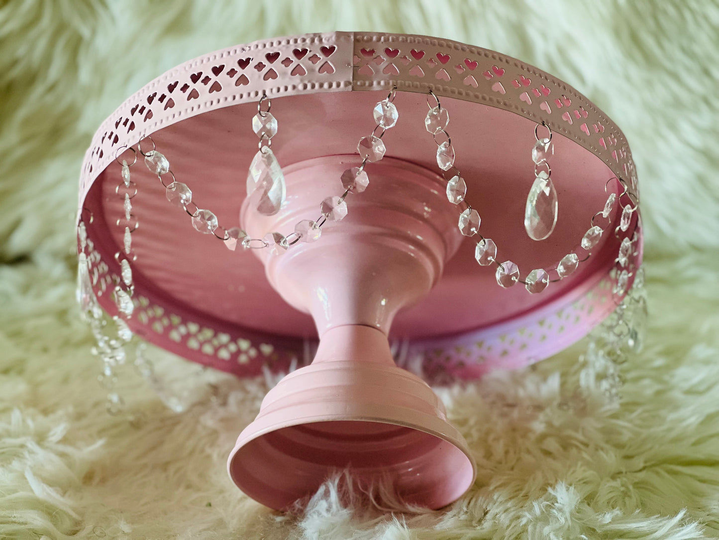 Pink Luxe Cake Stand