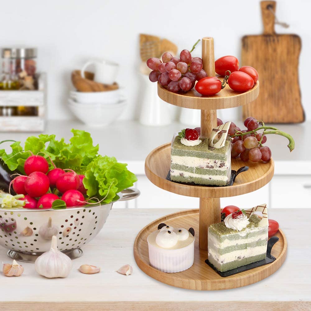 3 Tier Wooden Stand