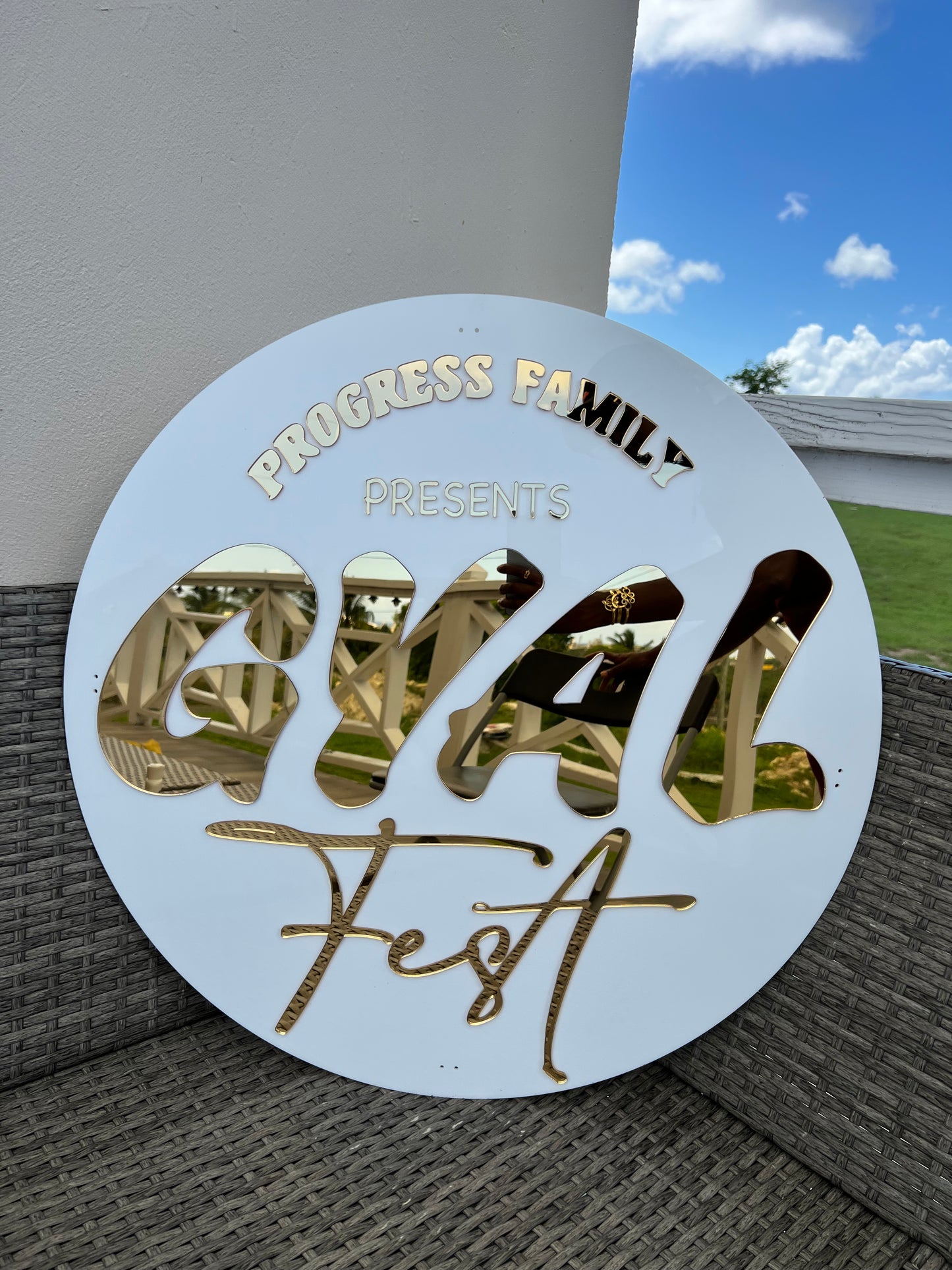 Luxe Acrylic Signs